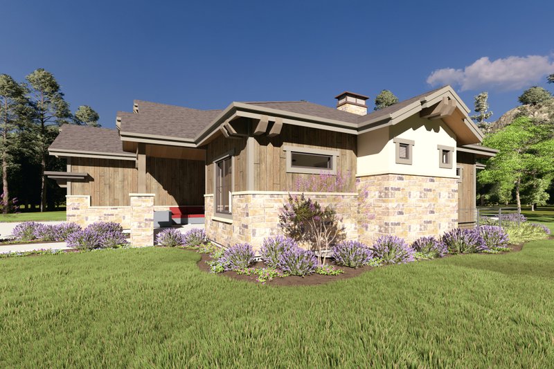 House Blueprint - Exterior - Other Elevation for Farmhouse House Plan #1069-40 - 3 bed, 2.5 bath