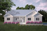 Ranch Style House Plan - 3 Beds 2 Baths 1321 Sq/Ft Plan #427-13 