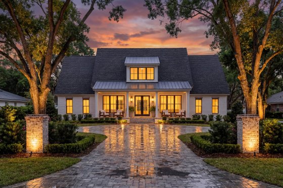 Stunning Four-Bedroom Plan