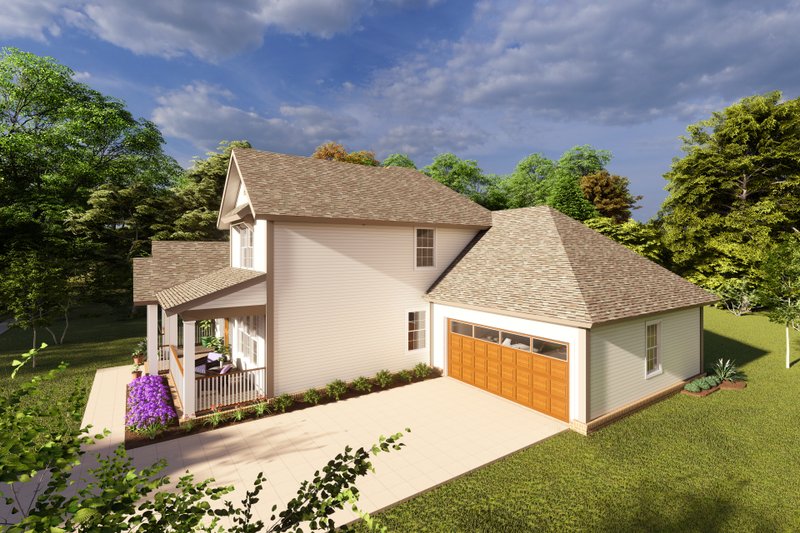 Dream House Plan - Exterior - Other Elevation for Traditional House Plan #513-2096 - 3 bed, 2.5 bath