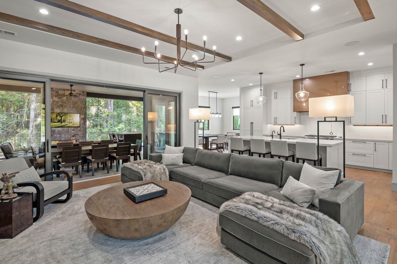 Dream House Plan - Interior - Family Room 1 for Craftsman House Plan #938-147 - 3 bed, 3.5 bath