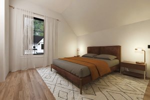 Interior - Bedroom for Craftsman House Plan #1094-27 - 2 bed, 2 bath