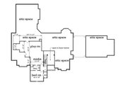 European Style House Plan - 5 Beds 4.5 Baths 4654 Sq/Ft Plan #45-379 