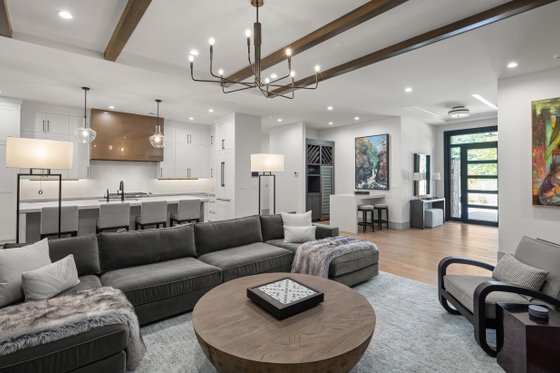 Interior - Family Room 2 for Craftsman House Plan #938-147 - 3 bed, 3.5 bath