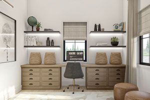 Interior - Other for Barndominium House Plan #455-543 - 2 bed, 1 bath