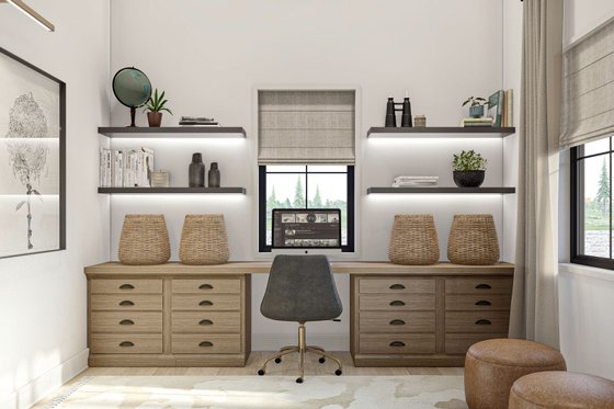 Interior - Other for Barndominium House Plan #455-543 - 2 bed, 1 bath