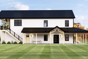 Barndominium Style House Plan - 4 Beds 2 Baths 1895 Sq/Ft Plan #1064-434 Exterior 