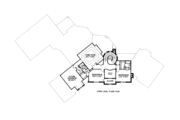 European Style House Plan - 4 Beds 4.5 Baths 4570 Sq/Ft Plan #141-340 