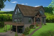 Country Style House Plan - 3 Beds 2 Baths 1736 Sq/Ft Plan #932-204 