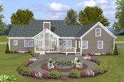Traditional Style House Plan - 3 Beds 3 Baths 2140 Sq/Ft Plan #56-639 