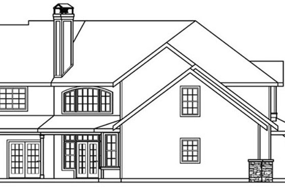 Exterior - Other Elevation for Craftsman House Plan #124-507 - 4 bed, 3.5 bath
