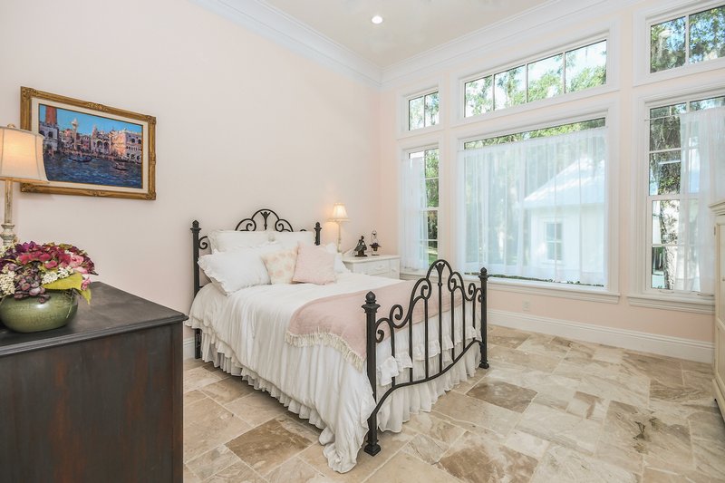 House Blueprint - Interior - Bedroom for Colonial House Plan #1058-222 - 4 bed, 5.5 bath