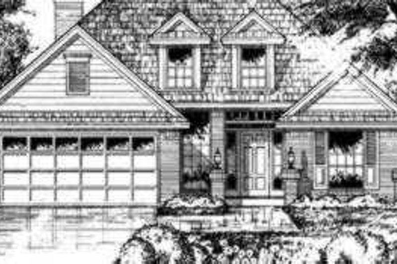 Dream House Plan - Traditional Exterior - Front Elevation Plan #40-279