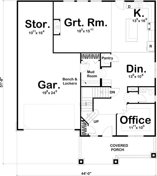 2700 square foot 4 bedroom 3 bath craftsman house plan