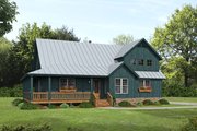 Farmhouse Style House Plan - 4 Beds 2.5 Baths 2733 Sq/Ft Plan #932-1184 