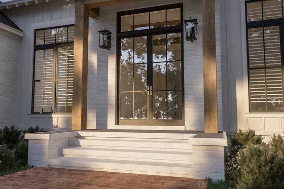 Exterior - Front Elevation 6 for Farmhouse House Plan #430-336 - 3 bed, 2.5 bath