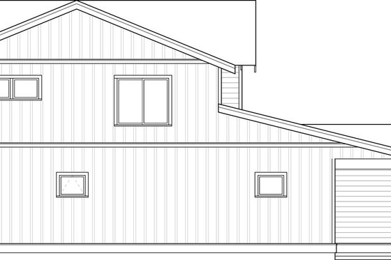 Exterior - Other Elevation for Traditional House Plan #895-42 - 3 bed, 2.5 bath