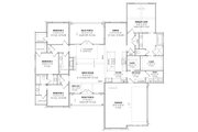 European Style House Plan - 4 Beds 3 Baths 2330 Sq/Ft Plan #1096-89 