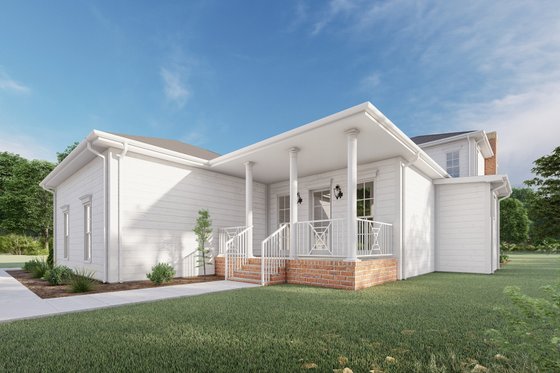 Exterior - Other Elevation 5 for Southern House Plan #1092-58 - 5 bed, 3.5 bath