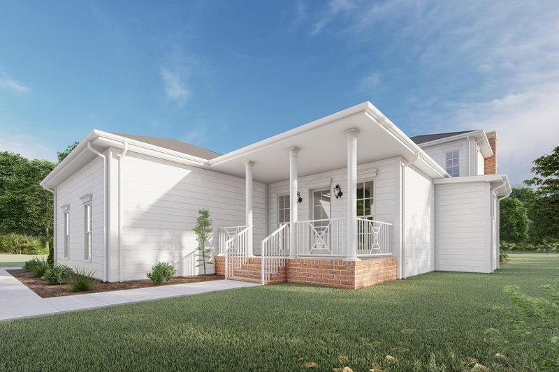House Design - Exterior - Other Elevation 5 for Southern House Plan #1092-58 - 5 bed, 3.5 bath