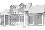 Beach Style House Plan - 1 Beds 1 Baths 1270 Sq/Ft Plan #1114-31 Exterior 