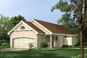 Traditional Style House Plan - 3 Beds 2 Baths 983 Sq/Ft Plan #57-313 