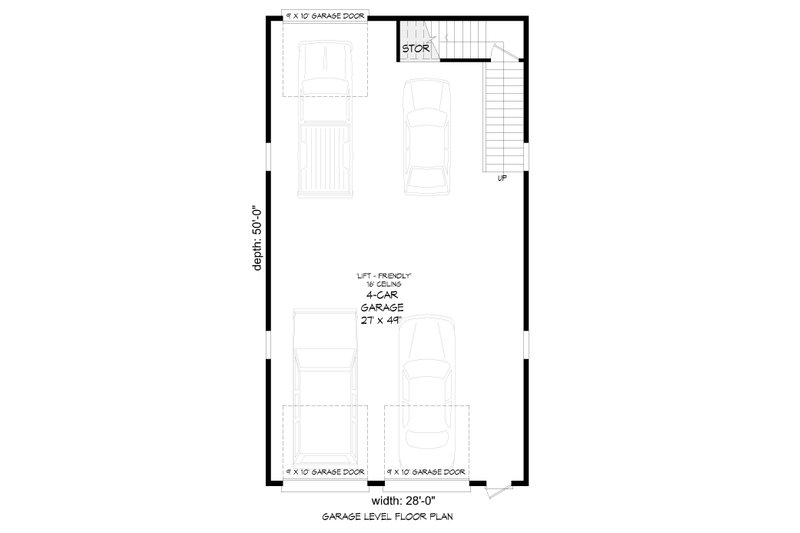 Dream House Plan - Floor Plan - Main Floor for Southern House Plan #932-86, 0 bath