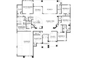 Contemporary Style House Plan - 5 Beds 4 Baths 3322 Sq/Ft Plan #80-216 