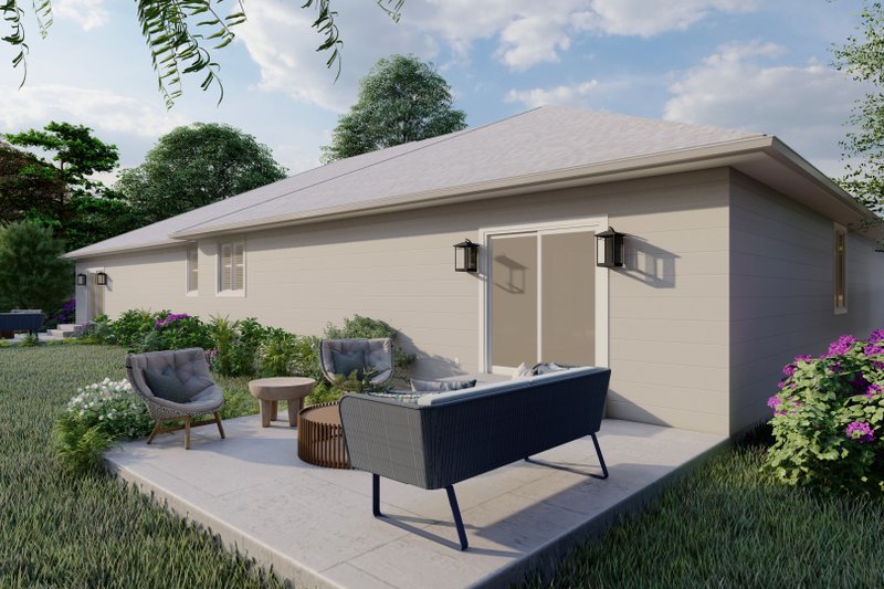 Dream House Plan - Exterior - Other Elevation for Traditional House Plan #1060-316 - 2 bed, 2 bath