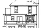 Victorian Style House Plan - 3 Beds 2.5 Baths 1547 Sq/Ft Plan #322-110 