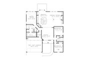 Ranch Style House Plan - 3 Beds 2 Baths 1923 Sq/Ft Plan #54-568 