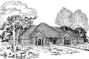 Traditional Exterior - Front Elevation Plan #312-457