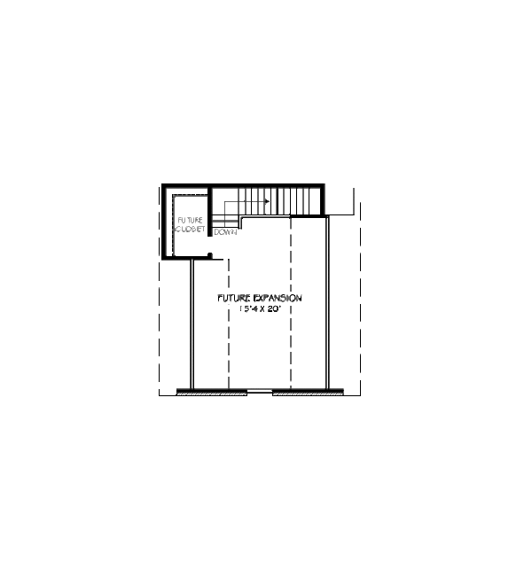 Traditional Floor Plan - Other Floor Plan #424-11
