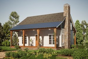 Exterior - Other Elevation for Country House Plan #923-207 - 3 bed, 2.5 bath