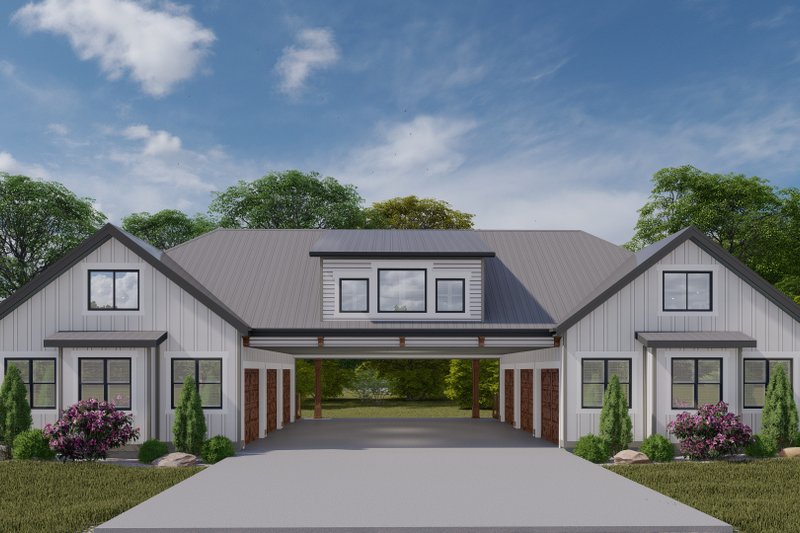 Home Plan - Exterior - Front Elevation 3 for Farmhouse House Plan #1060-116 - 1 bed, 1 bath