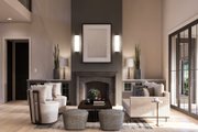 Mediterranean Style House Plan - 4 Beds 3.5 Baths 3346 Sq/Ft Plan #455-394 