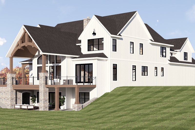 Dream House Plan - Exterior - Other Elevation 4 for Country House Plan #1064-488 - 3 bed, 2.5 bath