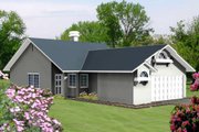 Traditional Style House Plan - 3 Beds 2 Baths 1133 Sq/Ft Plan #1-175 