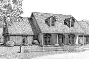 Farmhouse Style House Plan - 3 Beds 2 Baths 2651 Sq/Ft Plan #11-110 