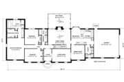 European Style House Plan - 5 Beds 3.5 Baths 3151 Sq/Ft Plan #10-262 