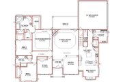 European Style House Plan - 3 Beds 2.5 Baths 2681 Sq/Ft Plan #63-165 