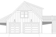 Country Style House Plan - 1 Beds 1 Baths 1715 Sq/Ft Plan #932-91 