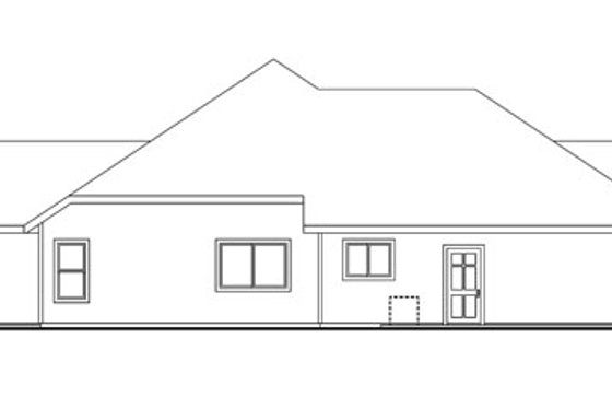 Exterior - Other Elevation for Traditional House Plan #124-774 - 3 bed, 2.5 bath