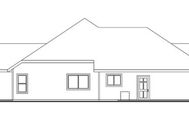 Home Plan - Exterior - Other Elevation for Traditional House Plan #124-774 - 3 bed, 2.5 bath