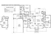 Farmhouse Style House Plan - 5 Beds 3.5 Baths 2705 Sq/Ft Plan #1074-5 