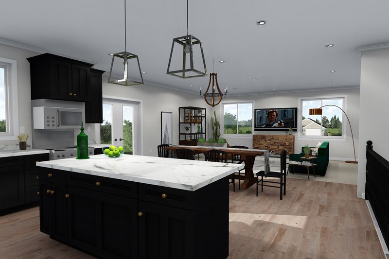 Dream House Plan - Interior - Kitchen 1 for Ranch House Plan #1060-40 - 2 bed, 2 bath