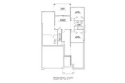 Contemporary Style House Plan - 3 Beds 2 Baths 1646 Sq/Ft Plan #1100-32 