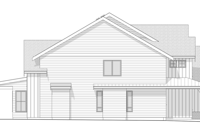 House Blueprint - Exterior - Other Elevation for Farmhouse House Plan #1114-68 - 4 bed, 3.5 bath
