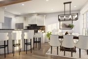 European Style House Plan - 3 Beds 2 Baths 1629 Sq/Ft Plan #17-2378 