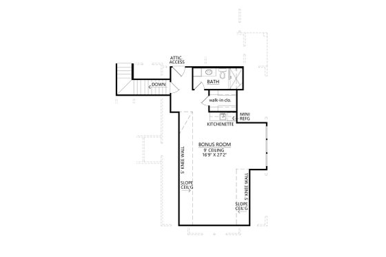 Floor Plan - Other Floor for Farmhouse House Plan #1074-69 - 4 bed, 3.5 bath